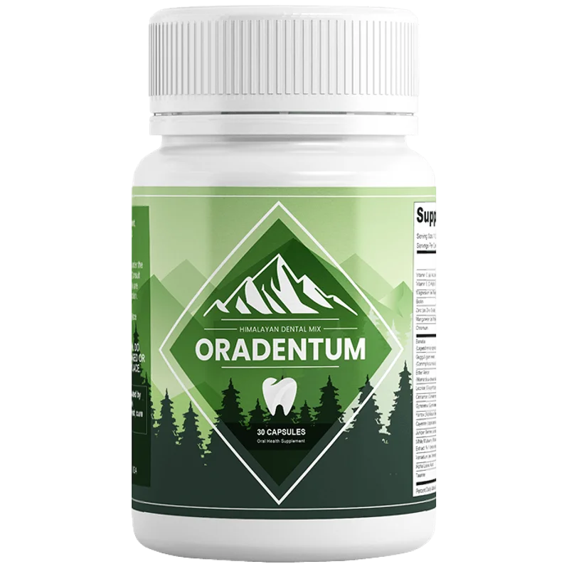 Oradentum Dental Support — 1 Bottle / 30 Day Supply